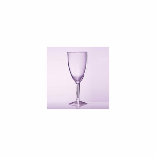 Prodyne AF-10 Prima Acrylic 10 oz Wine Glass - Pack of 24 Perspective: front