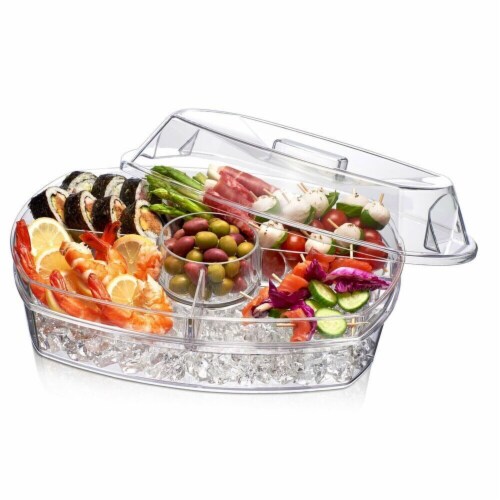 PRODYNE P17 Party Platter On Ice 3 Piece Set, 1 each Harris Teeter