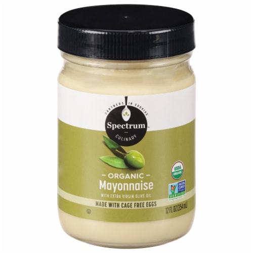 Spectrum® Organic Mayonnaise with Extra Virgin Olive Oil Perspective: front