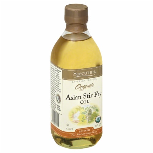 Spectrum Naturals Organic Asian Stir Fry Oil Perspective: front