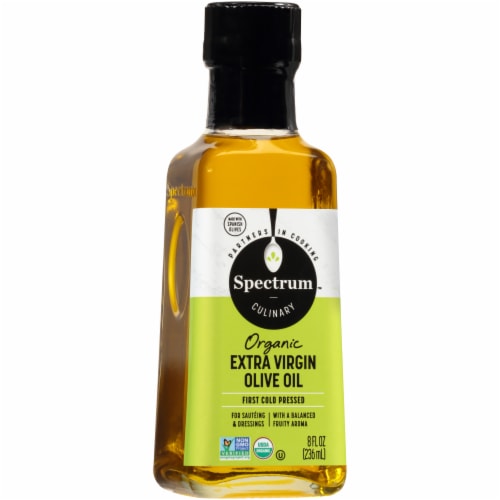 Extra Virgin Organic Olive Oil 4 oz - Cold Pressed Unrefined - Use for