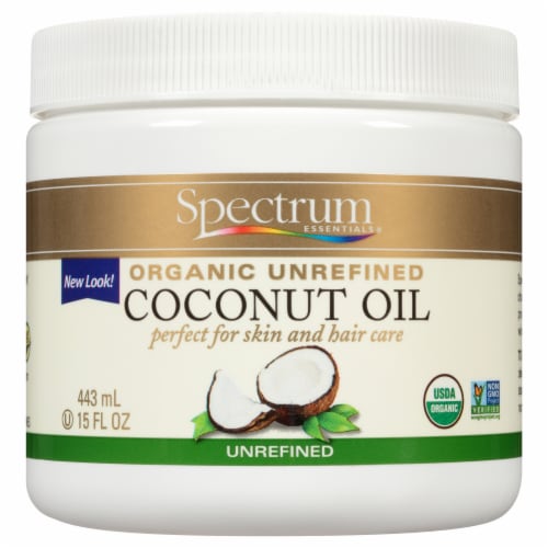 Spectrum Naturals Organic Unrefined Virgin Coconut Oil, 14 fl oz