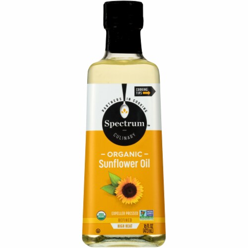 Spectrum™ Organic Refined Sunflower Oil Perspective: front