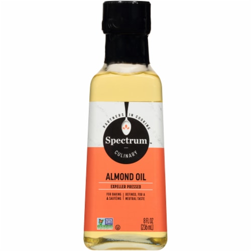 Spectrum Culinary Refined High Heat Almond Oil Perspective: front