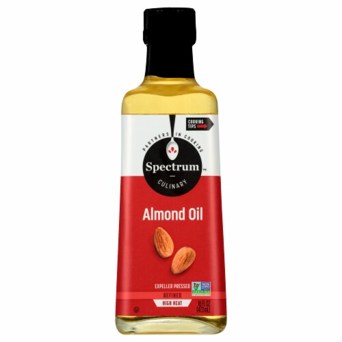 Spectrum Naturals Refined Almond Oil Perspective: front