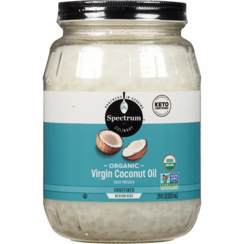 Spectrum Naturals Organic Unrefined Virgin Coconut Oil, 14 fl oz