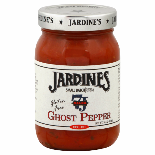 Jardines Ghost Pepper Salsa Perspective: front