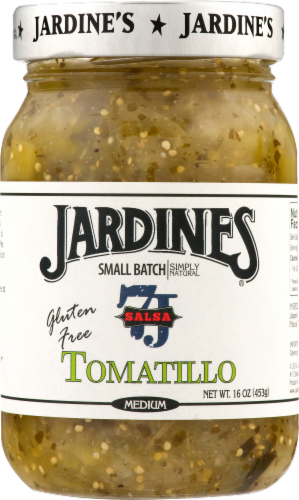 Jardine's 7J Medium Tomatillo Salsa Perspective: front