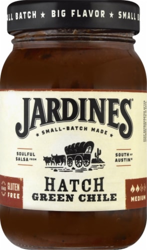 Jardines Medium Hatch Green Chile Perspective: front