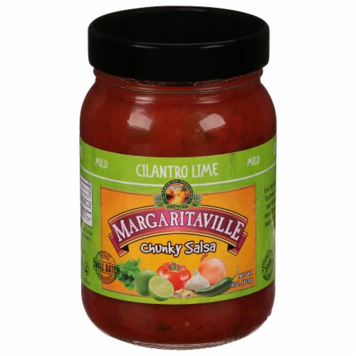 Margaritaville Mild Chunky Cilantro Lime Salsa Perspective: front