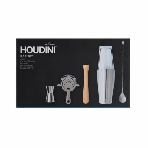 Wyndham House Cocktail Shaker Set for the Home Bar Stainless Steel