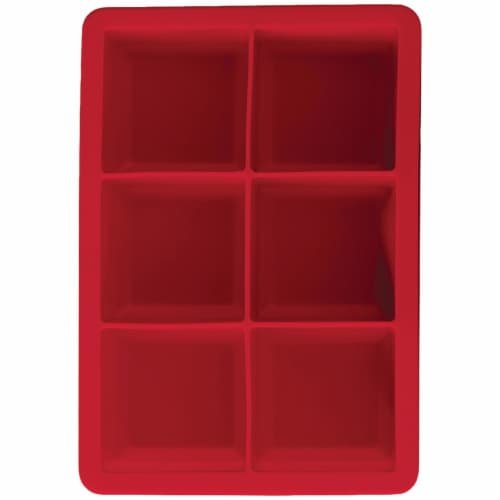 Houdini™ Ice Cube Tray - Red Perspective: front