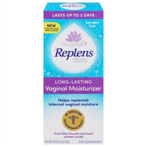Replens Long Lasting Vaginal Moisturizer Perspective: front