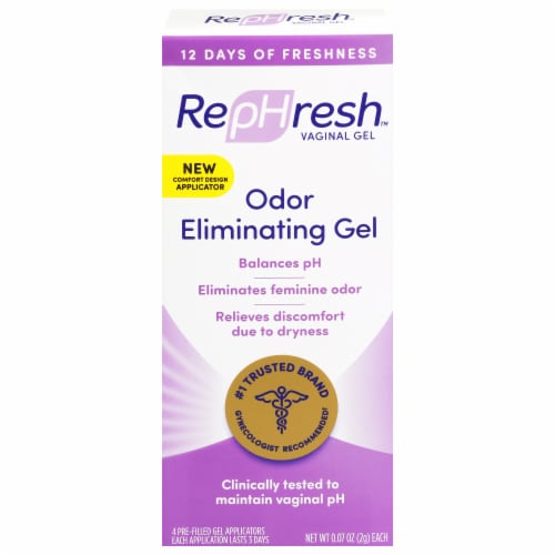 RepHresh Odor Eliminating Vaginal Gel Perspective: front
