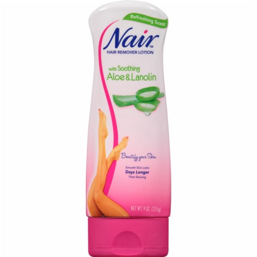 Nair™ Hair Remover Aloe & Lanolin Lotion Perspective: front