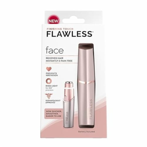 Finishing Touch Flawless™ Face Hair Remover Perspective: front