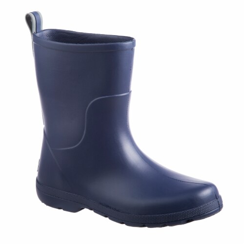 Totes® Kid's Charley Tall Rain Boots - Navy Perspective: front