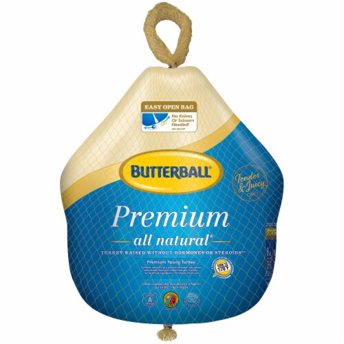 Butterball Frozen Whole Turkey, All Natural, 2024 lbs, Serves 1014, 2024 lbs Kroger