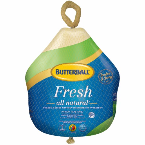 Butterball Fresh All Natural Premium Young Turkey (1620 lb), 1620 lb Kroger
