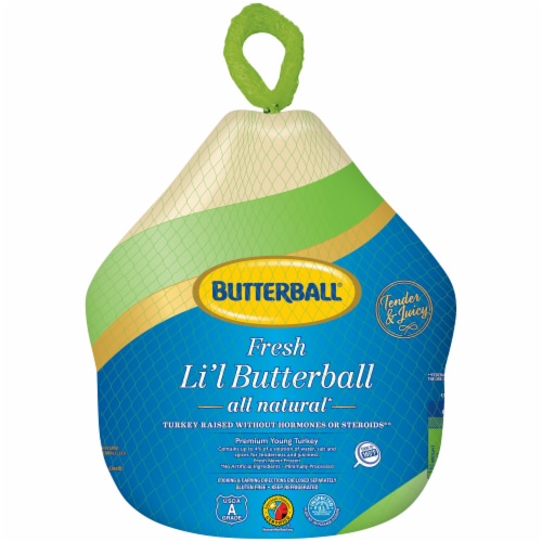 Li'l Butterball All Natural Fresh Whole Small Turkey, 610 lbs Kroger