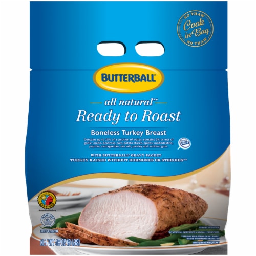 Butterball Ready to Roast Frozen Boneless Turkey Breast, 3 lbs Harris