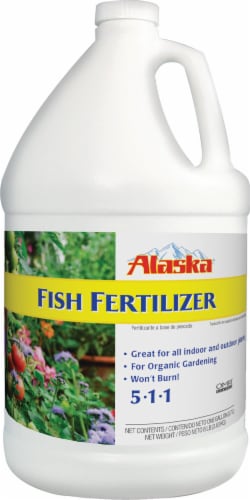 Alaska Fish Emulsion 5-1-1 Fertilizer Perspective: front