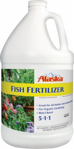 Alaska® Fish Emulsion 5-1-1 Fertilizer Perspective: front