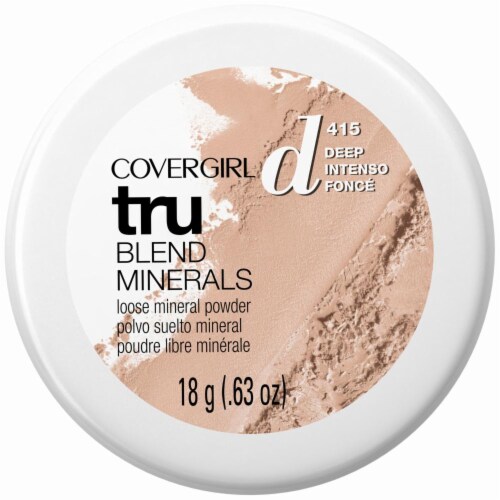 CoverGirl TruBlend Minerals 415 Deep Loose Powder Perspective: front