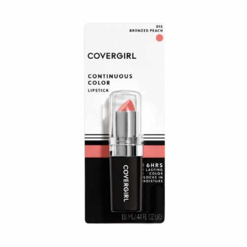 CoverGirl Continuous Color 015 Bronzed Peach Lipstick Perspective: front