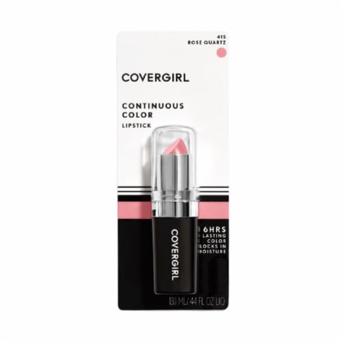 CoverGirl Continuous Color 415 Rose Quartz Lipstick Perspective: front