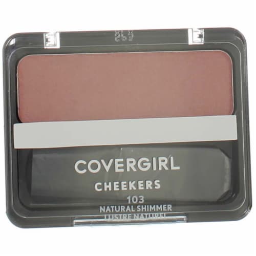 CoverGirl Cheekers Blush, Natural Shimmer 103, 0.12 oz Perspective: front