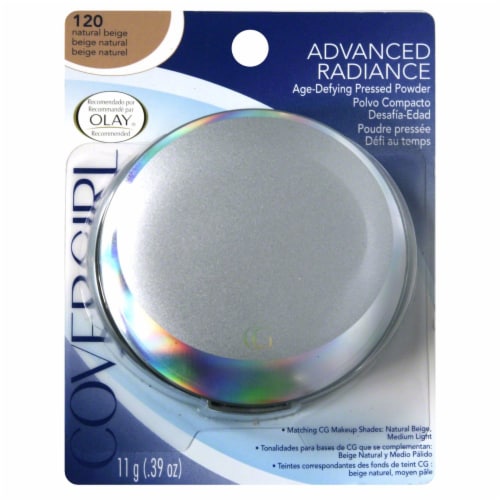 CoverGirl Advanced Radiance Natural Beige Pressed Powder Perspective: front