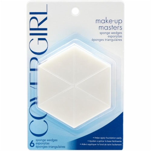 CoverGirl Makeup Masters Sponge Wedges Perspective: front