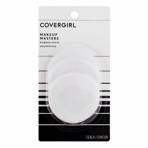 COVERGIRL Makeup Masters Powder Puffs Perspective: front