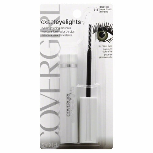 CoverGirl Exact Eyelights Black Gold mMascara Perspective: front