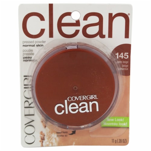 Covergirl Clean Pressed Powder # 145 Warm beige Perspective: front