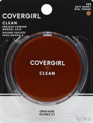 CoverGirl Clean 155 Soft Honey Normal Skin Pressed Powder Perspective: front