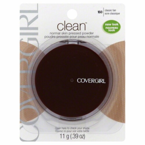 CoverGirl Classic Tan Clean Pressed Powder Perspective: front