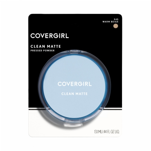 CoverGirl Clean Matte 545 Warm Beige Pressed Powder Perspective: front