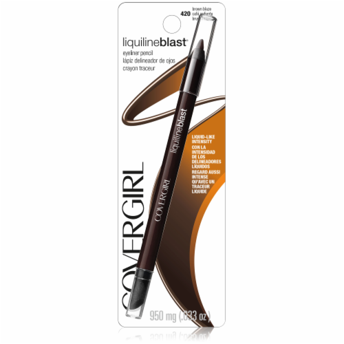 CoverGirl Liquiline Blast Brown Blaze Eyeliner Pencil Perspective: front