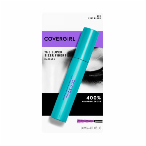CoverGirl The Super Sizer Fibers 800 Very Black Mascara Perspective: front
