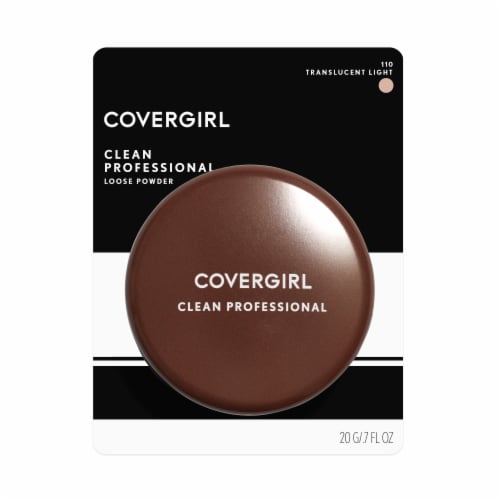 CoverGirl 110 Translucent Light Clean Professional Loose Powder Perspective: front
