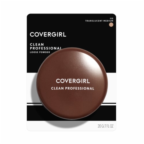 CoverGirl Professional 115 Translucent Medium Clean Loose Powder Perspective: front