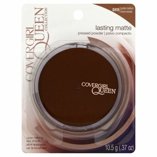 CoverGirl Queen Collection Lasting Golden Medium Matte Powder Perspective: front