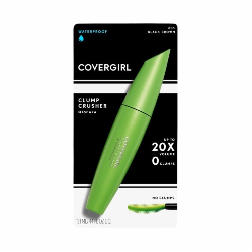 CoverGirl Clump Crusher Waterproof Mascara - 835 Black Brown, 1 ct - Kroger