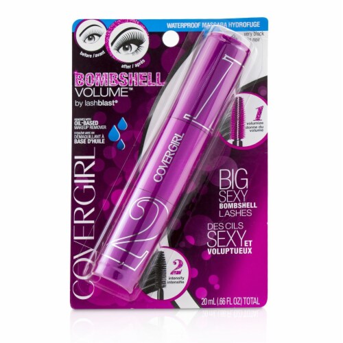CoverGirl Bombshell Volume™ 800 Very Black Mascara Perspective: front