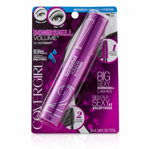 CoverGirl Bombshell Volume™ 805 Black Mascara Perspective: front