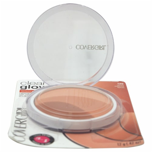 Covergirl Clean Glow Bronzer # 120 Spices 0.42 oz Perspective: front
