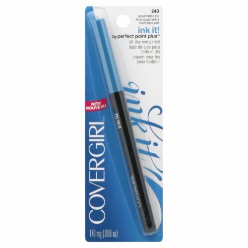 Covergirl Ink It! Perfect Point Aquamarine Ink Eye Pencil Perspective: front