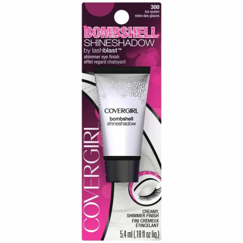 CoverGirl Bombshell Ice Queen Shineshadow Perspective: front